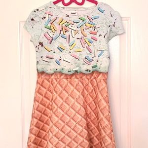 Ice cream themed costume dress
